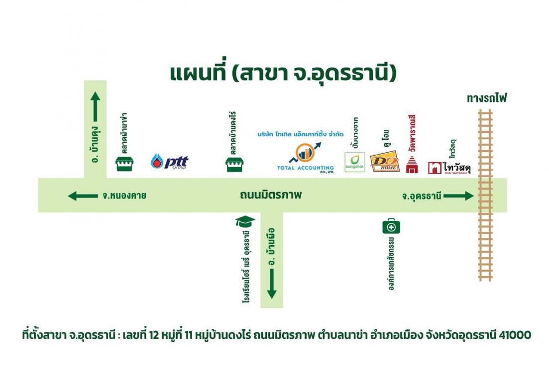  โทเทิล แอ็คเคาท์ติ้ง สาขาอุดรธานี